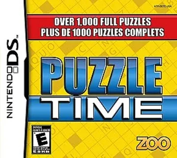 Puzzle Time (USA) box cover front